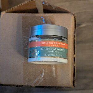 Crabtree & Evelyn White Cardamom Body Cream – Set of 10 Minis